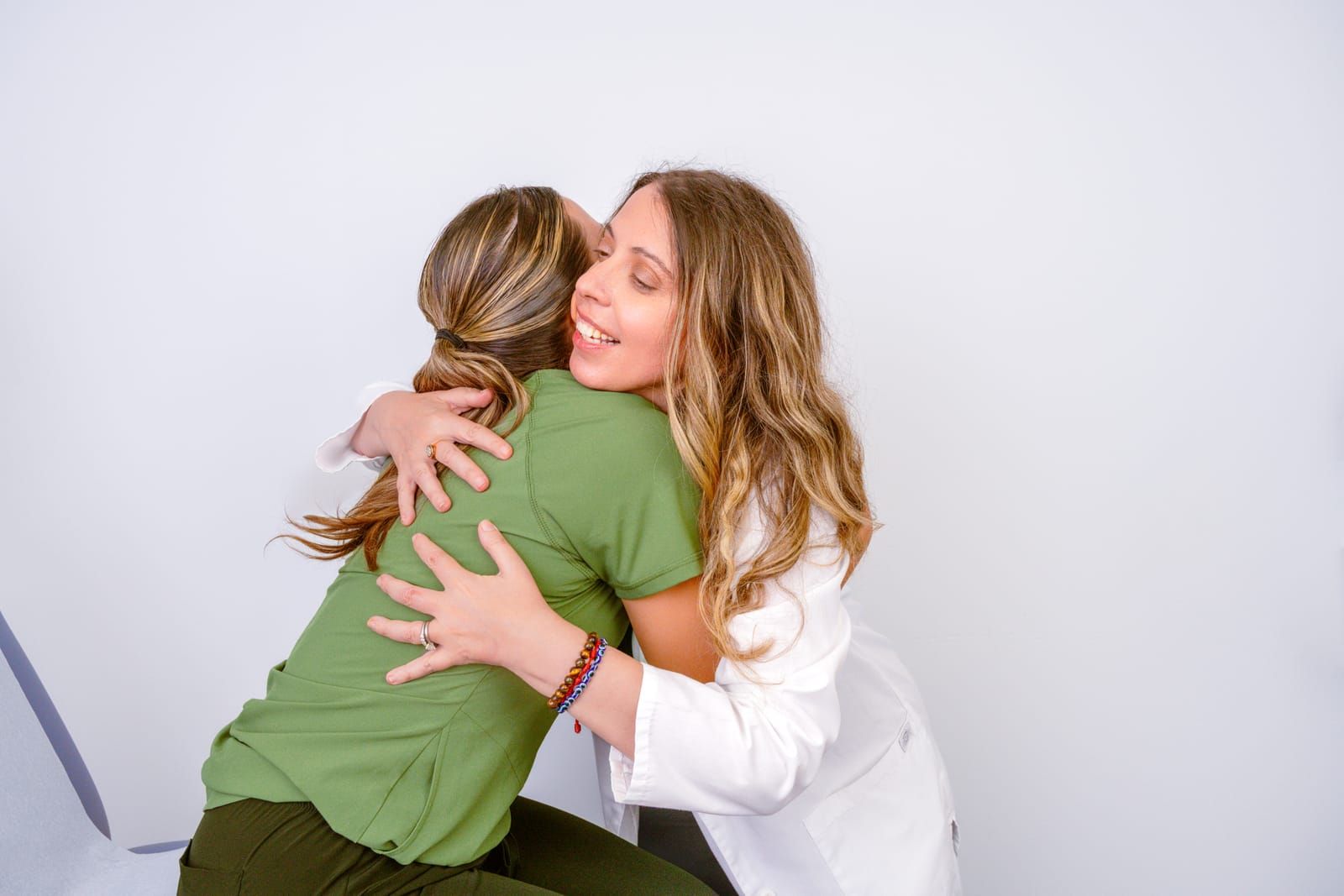 A warm, welcoming moment at an Avita MD office